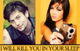 I will kill you in your sleep
